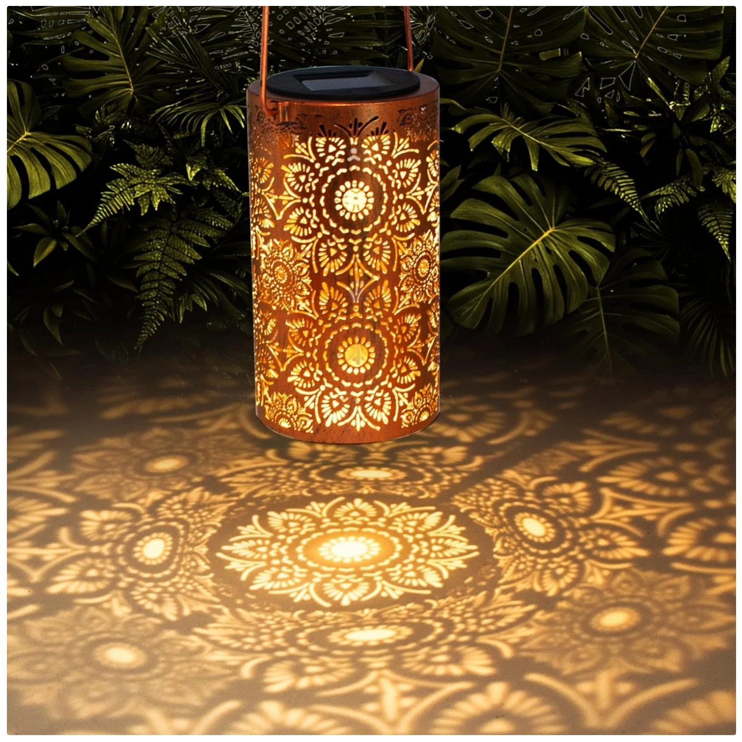 Sunflower Solar Lantern for Garden Decor