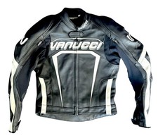 Vanucci Motorradjacke Gr. 48 Lederjacke Lederkombi Kombijacke