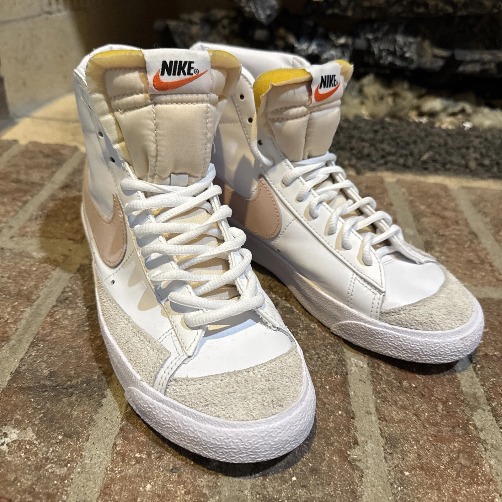 Blazer Nike metà '77 bianco rosa donna taglia 9 5