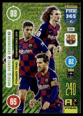 2021 Panini FIFA 365 Power Trio Messi / Suarez / Griezmann #194