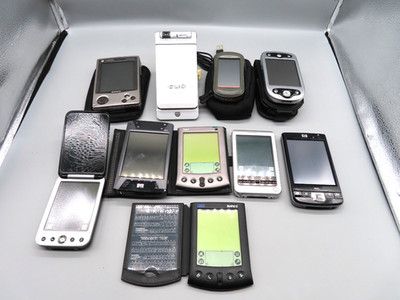 #SE5043# Konvolut Sony CLIE PEG, HP Handheld Organizer PC *Vintage* Bitte lesen