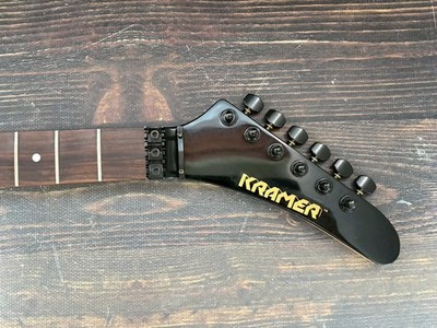 80s KRAMER LK Series Banana Head Neck Black Head Made in Japan