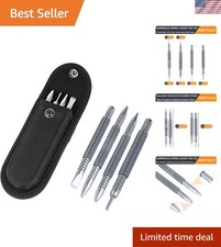 4-Piece Nail Setter Dual Head Nail Set Dual Head Center Punch Hammerless ...