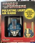 VINTAGE NASTA TRANSFORMERS PULSATING LIGHT AM RADIO NIB 1985 RARE!!!