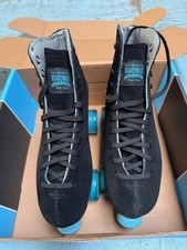 Sure Grip Boardwalk Black Suede skates men's size 9 Motion 62mm wheels