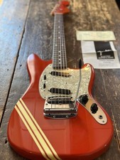 Fender Mustang 1973 RI Competiton Edition Fiesta Red w/ Matching Headstock MIJ