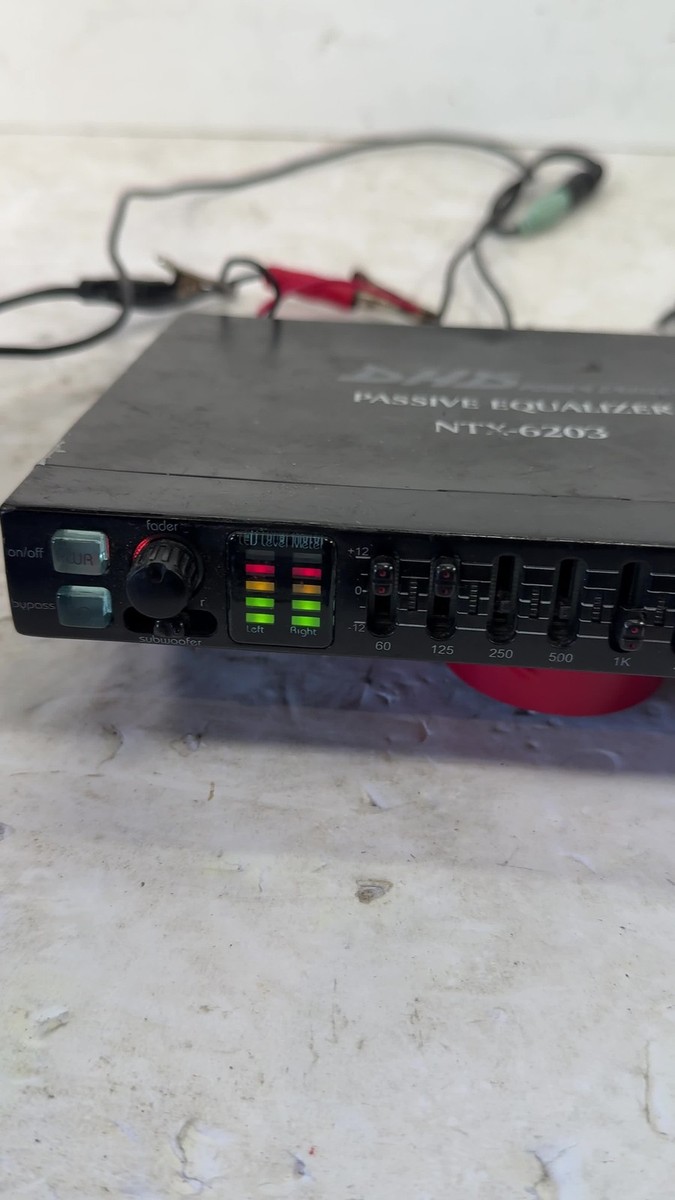 DHD NTX-6203 9-Band Car Equalizer for sale online | eBay