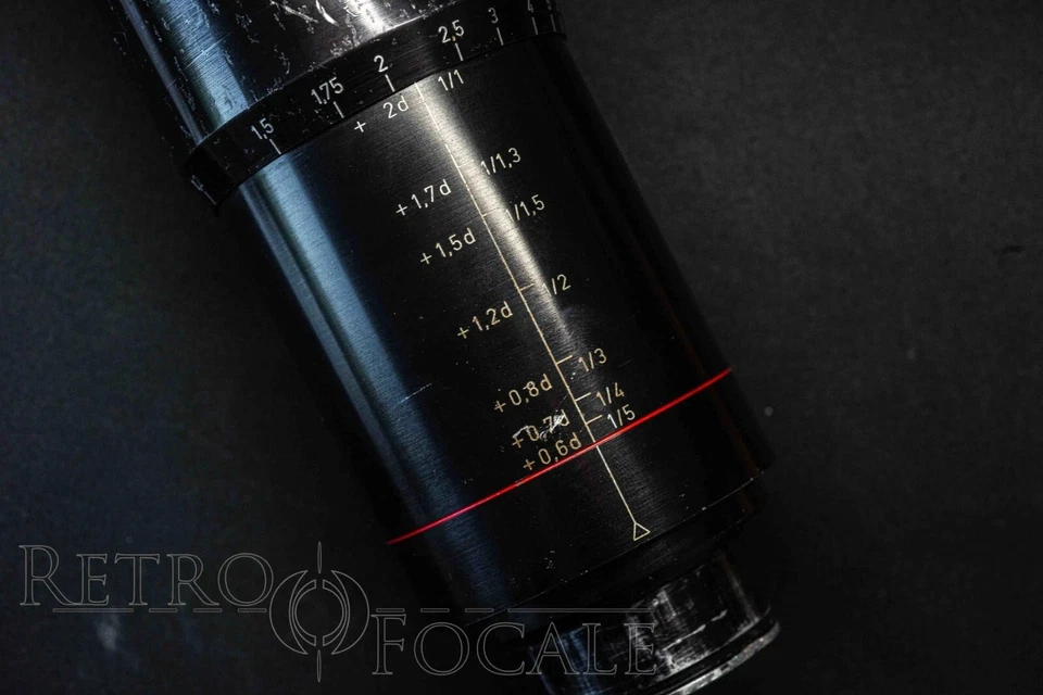objectif Kinoptik Aprochromat 75mm F/2 Macro Arriflex - Photo 4/4