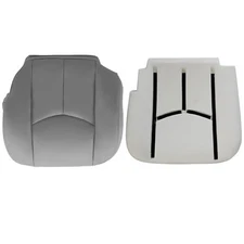  Driver Side Bottom Replacement Leather Seat Cover and Foam Cushion #922 or 