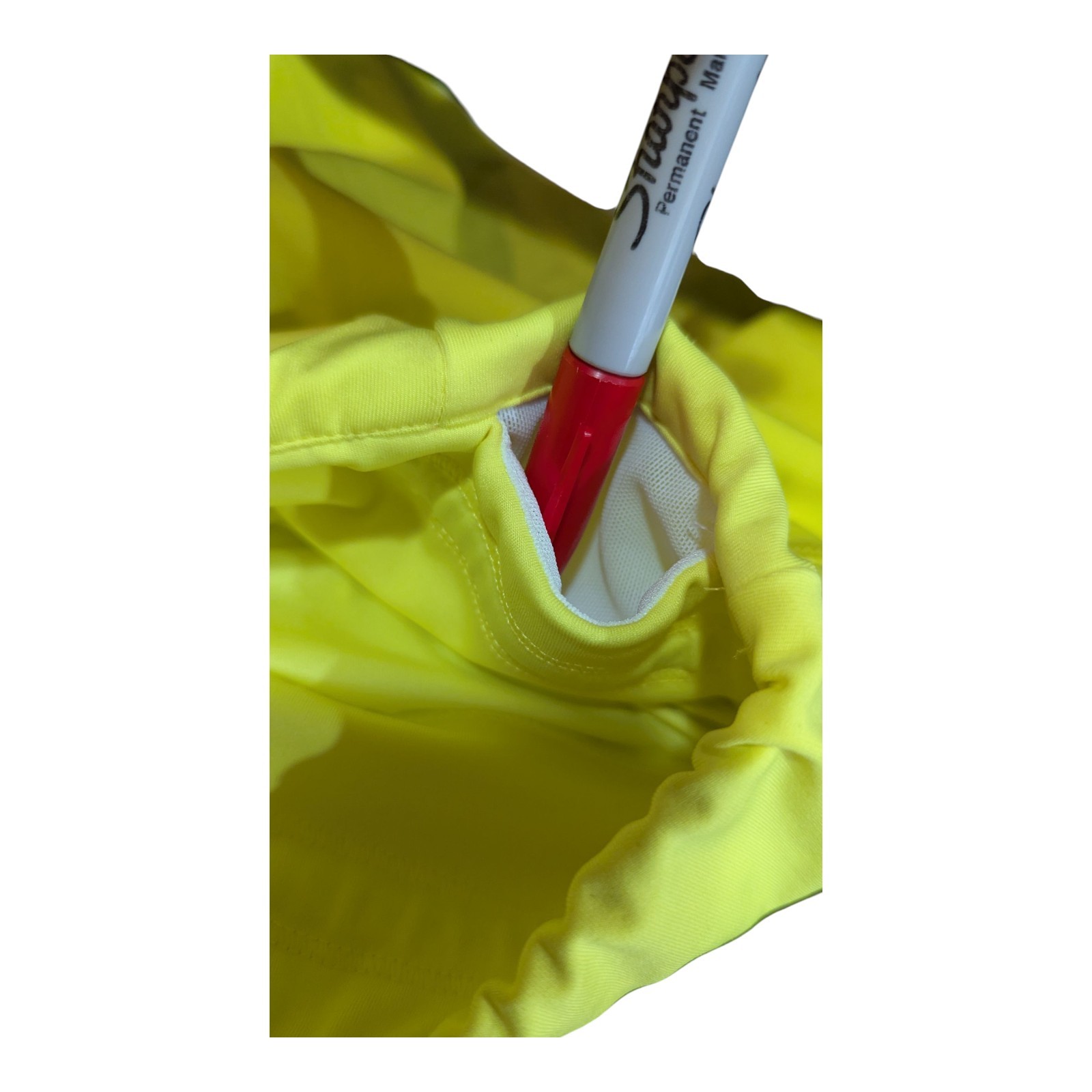 Yellow Lined Running Shorts Womens Saucony Outpace Short Inseam Run Workout XXS thumbnail 10