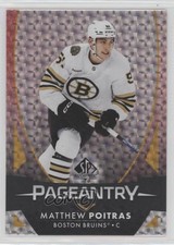 2023-24 SP Authentic Pageantry Red Matthew Poitras #P-81 03uh