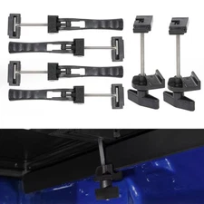4 Pcs Universal Replace Parts For Hard / Soft Folding Tonneau Cover Rear Clamps