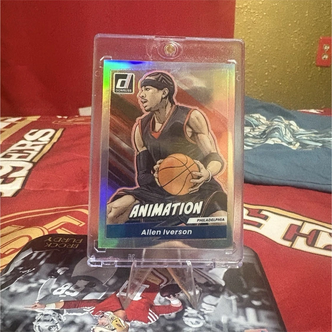 Allen Iverson Insert Basketball Sports Trading Cards & Accessories