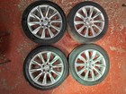 VOLVO S60 V60 S90 V90 18 ALLOY WHEELS TYRES 31362840 8J ET42 245 45 R18