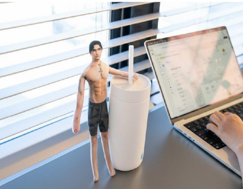 [Funny] Muscle Man Jointed Doll Posable Action Figure Gag Gift Quirky Character - Afbeelding 5 van 12