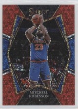 2021-22 Panini Select Premier Level Red Disco Prizm 35/49 Mitchell Robinson 0su2