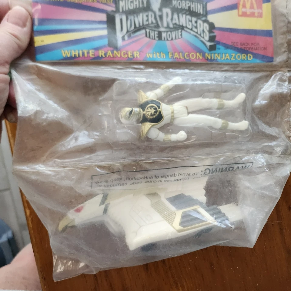 Mighty Morphin Power Rangers La Película White Ranger Con Falcon Ninjazord... Foto 4 de 4