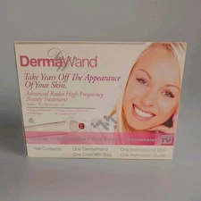 DermaWand Sonic Device Beauty Skin Treatment Anti-Aging Wrinkle Removal Puffy