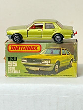 Matchbox Superfast No. 55 Ford Cortina with Original Box