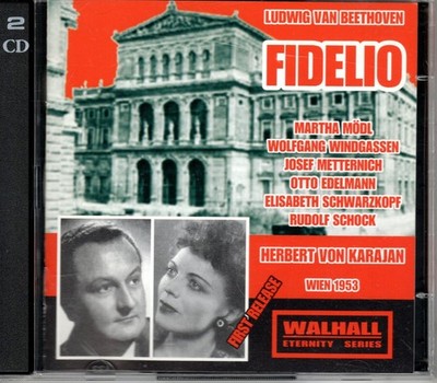 BEETHOVEN - FIDELIO - MODL - WINDGASSEN - SCHOCK - KARAJAN - WIEN - 1953