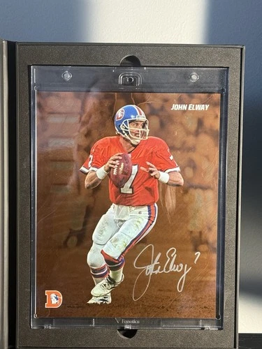 John Elway Auto Fanatics Emanate Signed Photo Broncos #/25 - Broncos 🔥