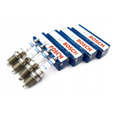 4x Candele Bosch FR7DC+ 0242235666 per Fiat Panda 141 Motore Benzina