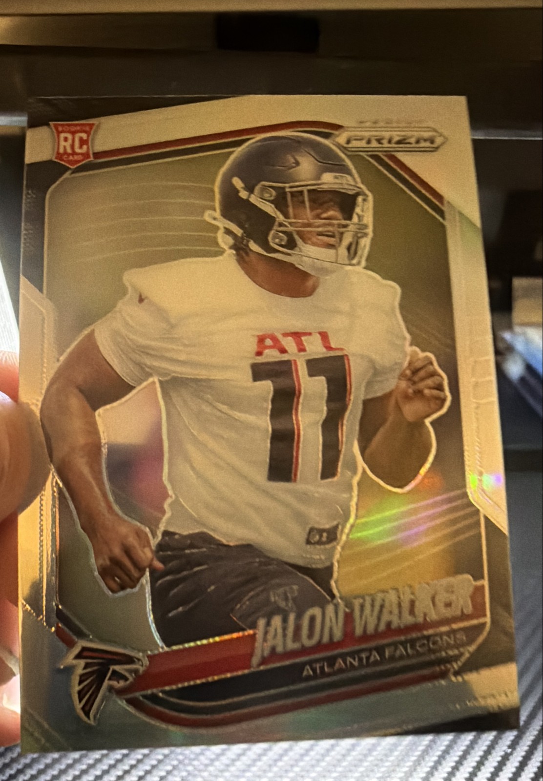 2025 Panini Prizm - Rookies Jalon Walker #398 Silver Prizm (RC)