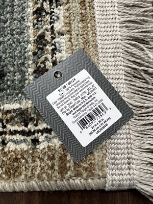 Threshold Antiquities Gray 2x3 Rug (100% Polyester) | eBay