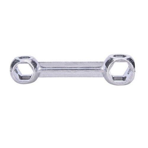 BIKE BICYCLE CYCLE CYCLING 10 in 1 MULTIFUNCTION HEXAGON DUMBELL SPANNER TOOL - Picture 2 of 7