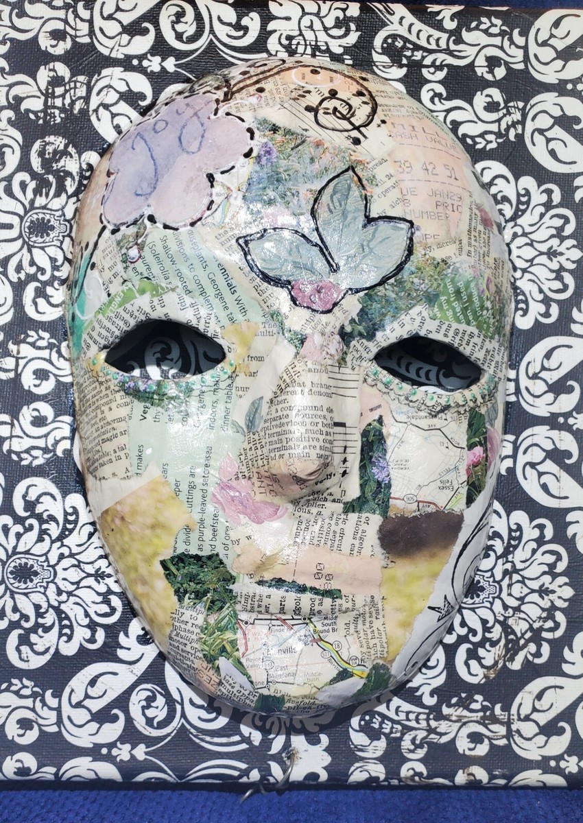 Hand Made Mask signed by artist s-l400.jpg main image 4