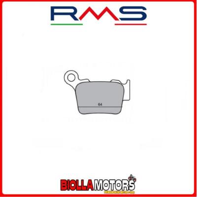225100750 BREMSBELÄGE RMS HINTEN BENELLI BX SUPERMOTARD 2008- 449CC (ORG