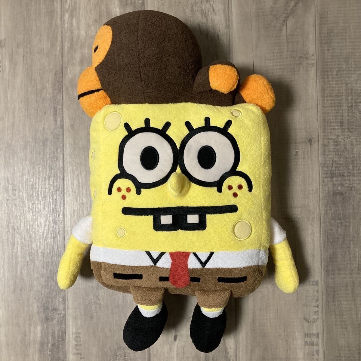 Spongebob Bathing APE Strap BIG Plush Doll BAPE × Baby Milo Spongebob Bathing APE Strap BIG Plush Doll BAPE × Baby Milo