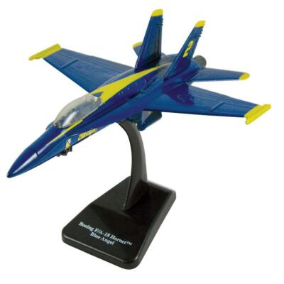 SMITHSONIAN InAir E-Z Build Model Kit - F-18 Hornet Blue Angels - 1:72 Scale