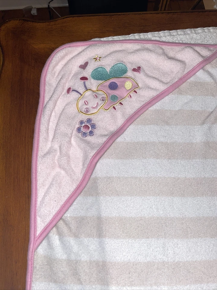 "Toalla con capucha Koala bebé niña 31"" X 28""" Foto 2 de 4