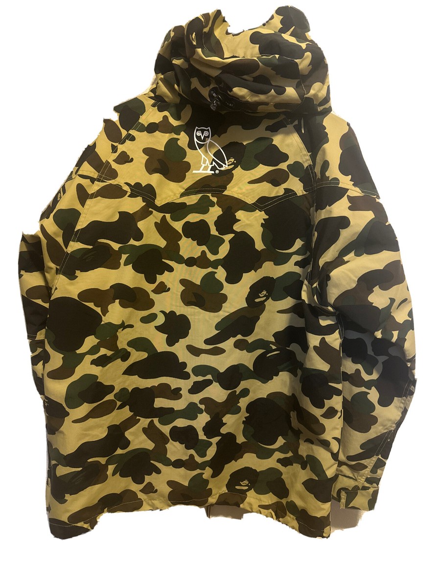 Bape x OVO Snowboarding Jacket (1st release) Yellow Camo Bape x OVO Snowboarding Jacket (1st release) Yellow Camo