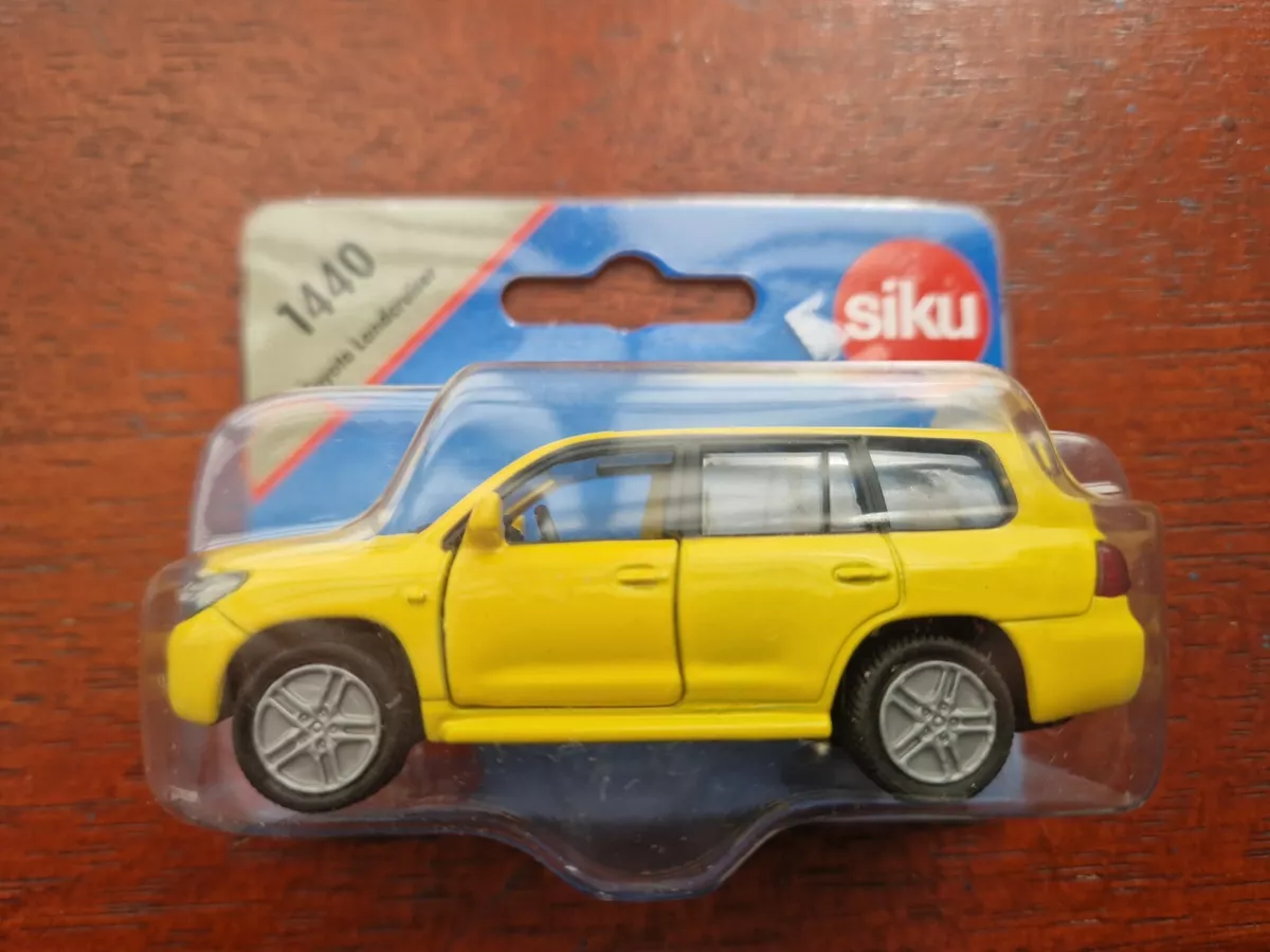 Siku 1440 Toyota Landcruiser 1 87 scale car toy YELLOW Toyotas toys 4x4 vehicle