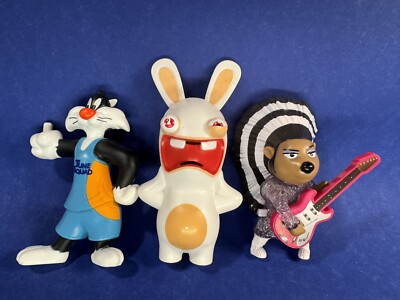 Raving Rabbids/Looney Tunes/Sing 2, McDonalds 2015 -2021 Toy Mix Action Figure