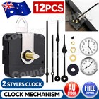 <!--F#f_0-->12pcs Wall Clock Quartz Movement Motor Mechanism Long Spindle Hands Repair Kit<!--F/-->