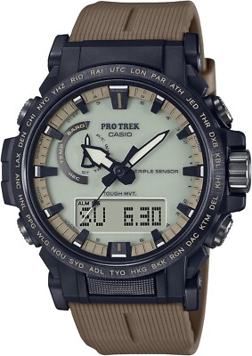 Brand-New Casio PRO TREK PRW-61LD-5JF Solar Radio Watch (JDM)