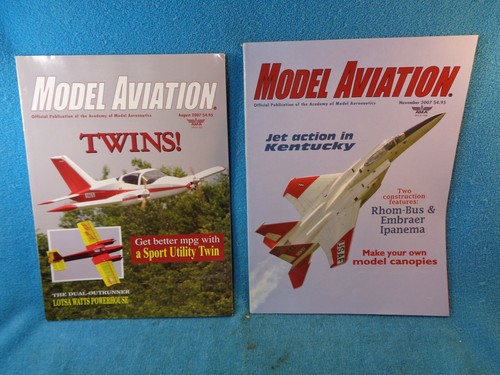 2007 Model Aviation Magazine Lot Academy of Aeronautics AMA Official RC Airplane - Picture 3 of 8