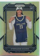 2023 Panini Prizm WNBA STEPHANIE SOARES RC ROOKIE #136 SILVER PRIZM WINGS