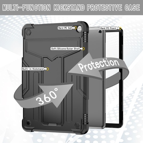 Hybrid Kickstand Cover Case For Amazon Fire Max 11"/ HD 10"/ Fire HD 8"/ Fire 7" - Picture 3 of 86