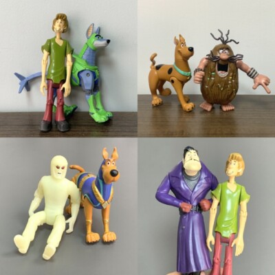 Scooby Doo Shaggy Dog Captain Caveman Action Figures Scoob 2020