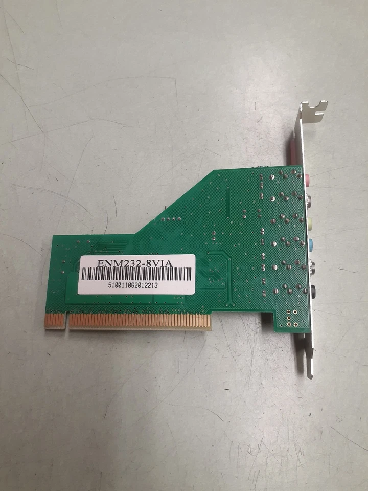 ENCORE ENM232-8VIA 7.1 Channels 24-bit 96KHz PCI Interface Surround Sound Card - Image 3 of 4