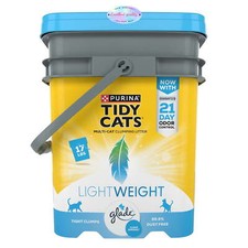 2 PACK Purina Tidy Cats LightWeight, Glade Clear Springs Scented Cat Litter