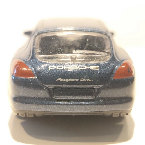 Vintage Realtoy Blue Porsche Panamera Turbo Toy Model Car 1/58 160218 - Picture 7 of 12