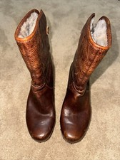 UGG Australia 1001793 Lynnea II Clog Boots Women's Size 6 cognac /brown EUC