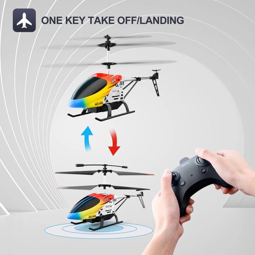 4DRC M5 Remote Control RC Helicopter with Gyro Altitude Hold Drone 3.5 Channel - Picture 4 of 26