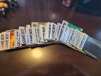 Nintendo Gameboy Manuals ONLY, You Pick, Complete Your Game!