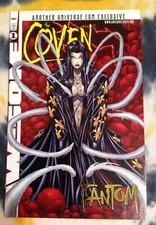 COVEN Fantom #1gold foil variant - Awesome Comics 